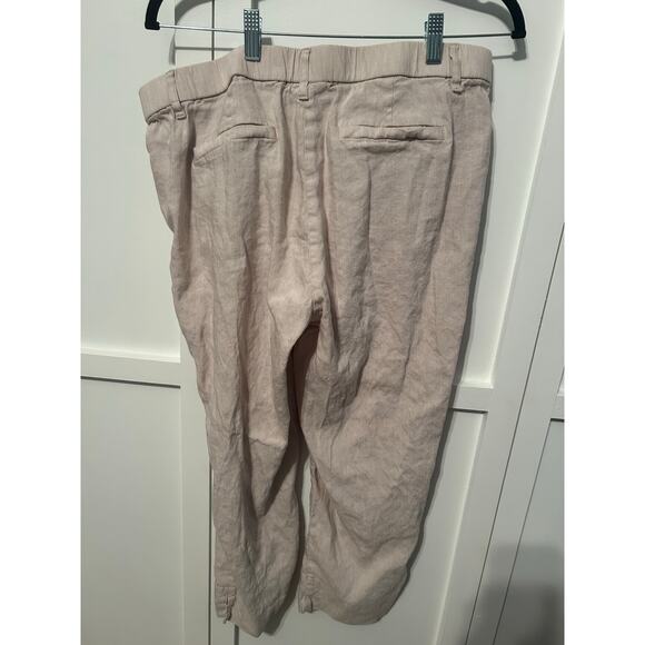 J. Jill Linen Stretch Pants Large - Picture 4 of 4